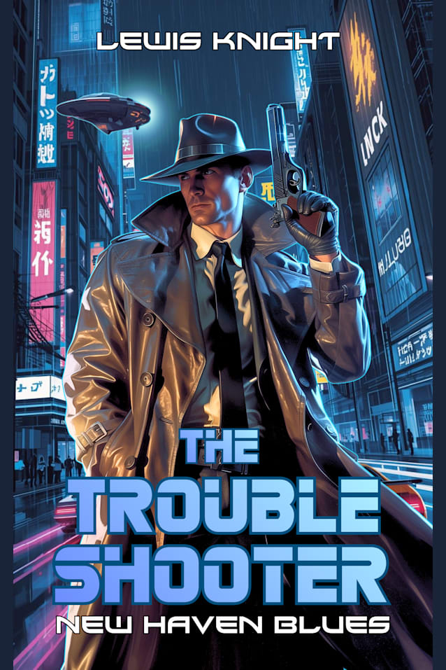The Troubleshooter: New Haven Blues: A Dystopian Sci-fi Adventure Noir (New Haven Saga Book 2)