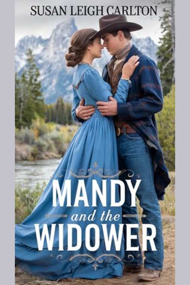Mandy and the Widower: Oregon Trail Time Travel Romance (Back in Time Book Book 2)