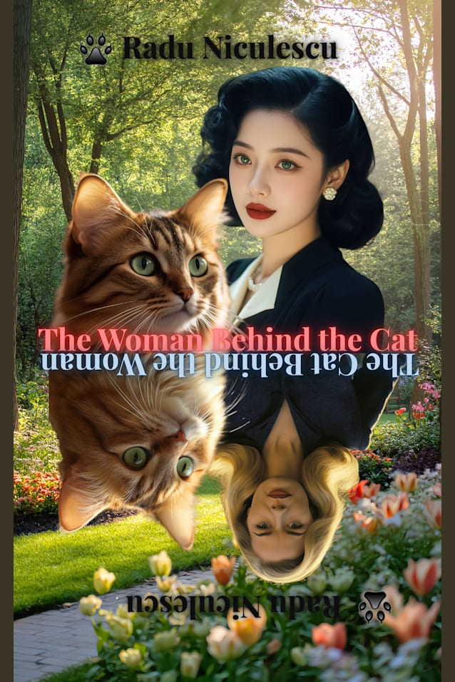 The Woman Behind the Cat / The Cat Behind the Woman