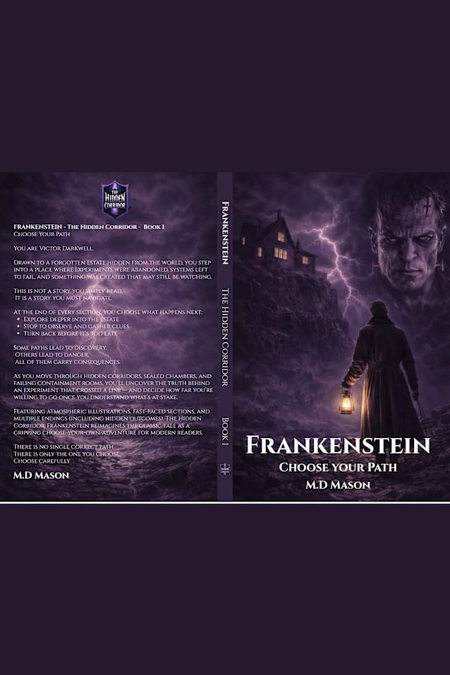 Frankenstein: The Hidden Corridor — where you can choose your own path… but be careful which path you choose.