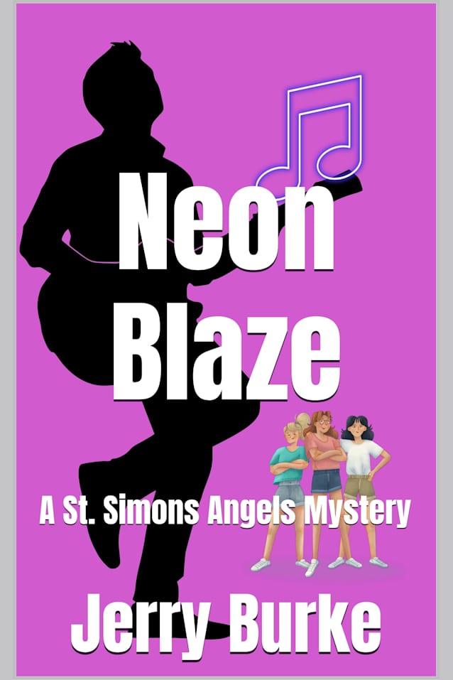 Neon Blaze: A St. Simons Angels Mystery (St. Simons Angels Mysteries Book 7)