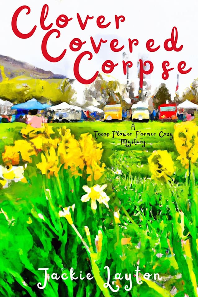 Clover Covered Corpse: A Texas Flower Farmer Cozy Mystery