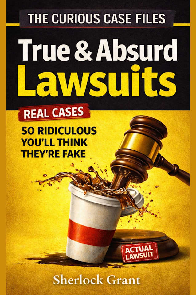 True & Absurd Lawsuits That Really Happened: Real Court Cases So Ridiculous You’ll Think They’re Fake (The Curious Case Files Book 1)
