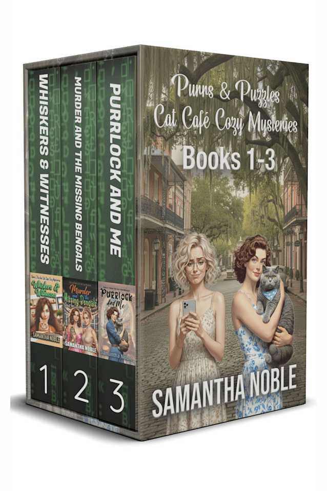 Purrs And Puzzles Cat Café Cozy Mysteries: Books 1-3