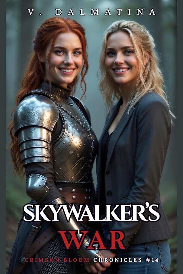 Skywalker’s War: A Dark Sapphic Portal Fantasy Romance (Crimson Bloom Chronicles #14)