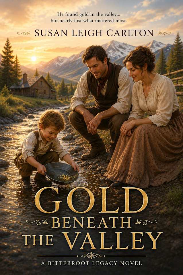 Gold Beneath the Valley: A Bitterroot Legacy Romance (The Bitterroot Legacy Book 3)