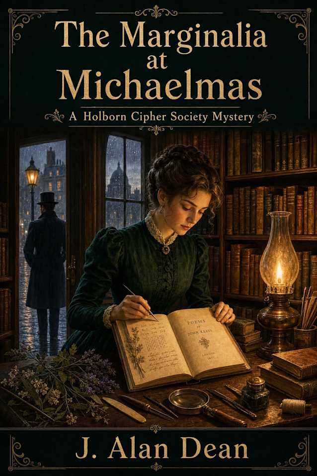 The Marginalia at Michaelmas: A Holborn Cipher Society Mystery (The Holborn Cipher Society Mysteries Book 1)