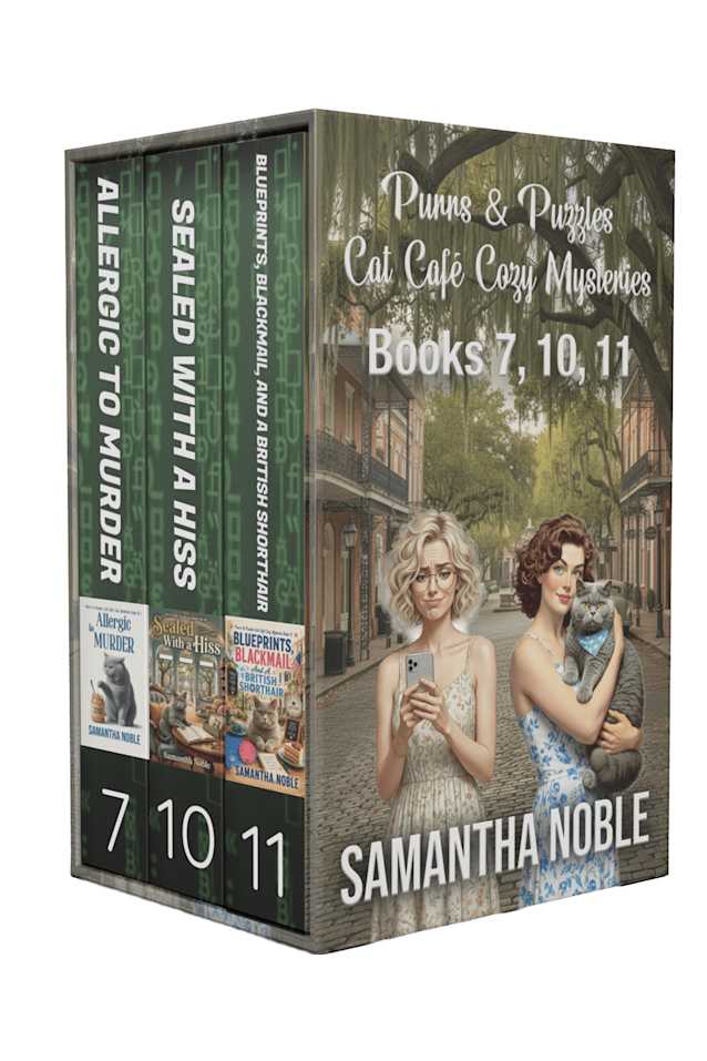 Purrs & Puzzles Cat Café Cozy Mysteries: Books 7, 10, 11 (Purrs and Puzzles Cat Café Cozy Mysteries)