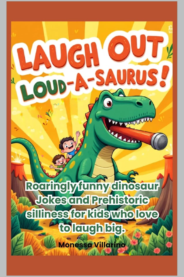 Laugh Out Loud-a-Saurus!: Roaringly funny dinosaur jokes and prehistoric silliness for kids