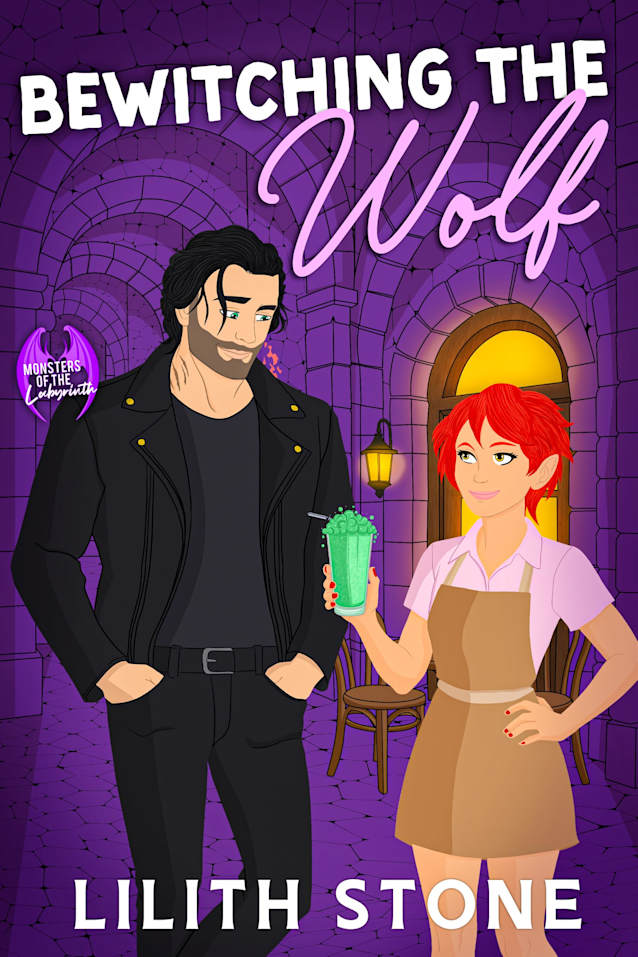 Bewitching The Wolf: A steamy and sweet paranormal romantasy (Monsters of the Labyrinth Book 3)