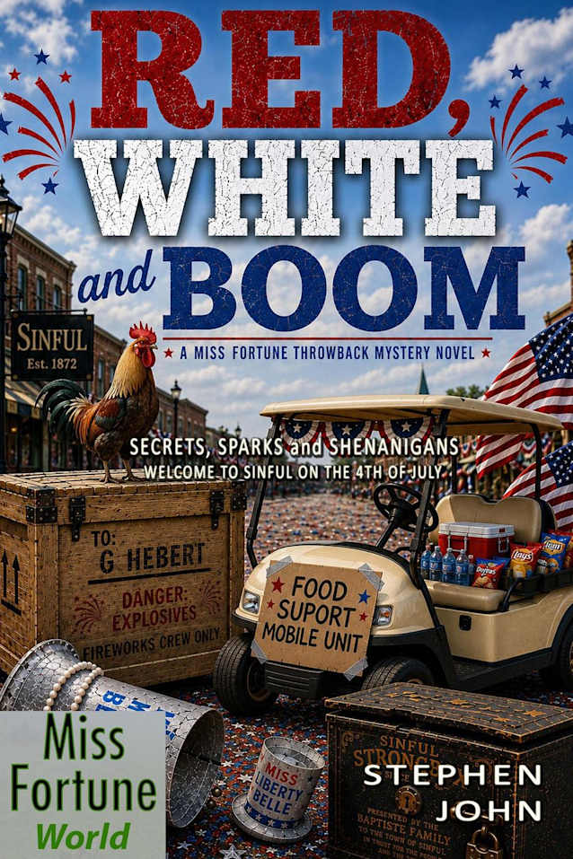 Red, White and Boom (Miss Fortune Holiday Series, #4)