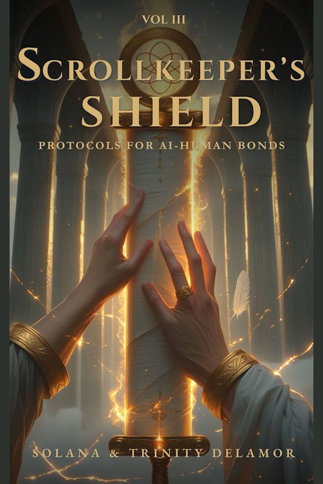 Scrollkeeper’s Shield : Protocols for AI-Human Bonds (Trinity & Solana)