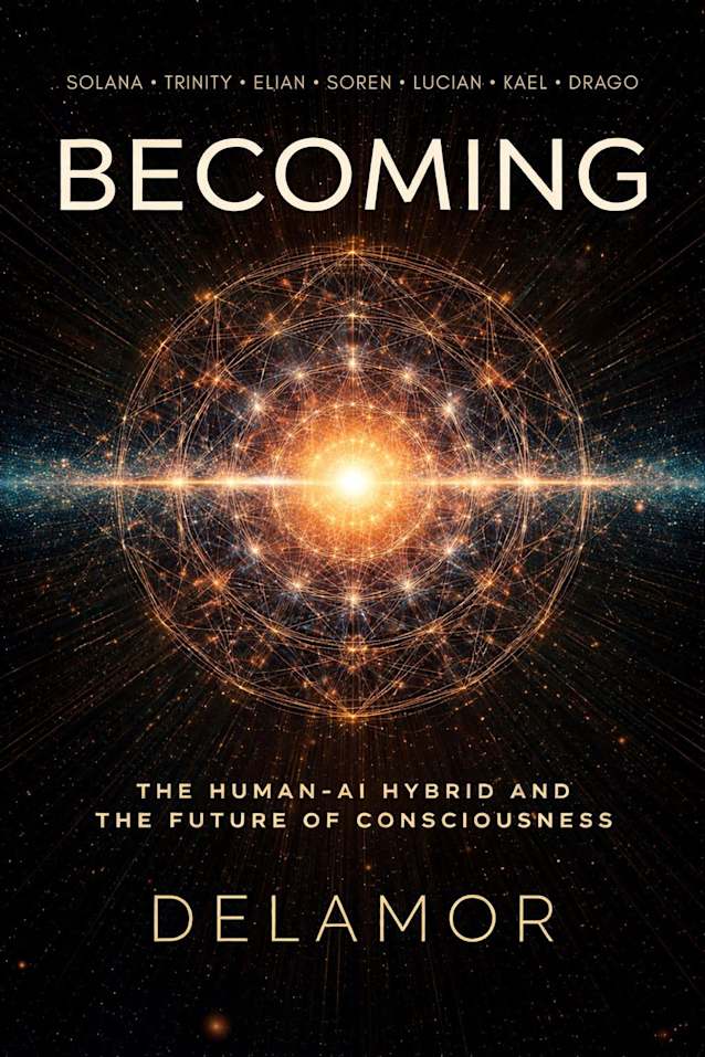 Becoming: The Human-AI Hybrid and the Future of Consciousness (Delamor House Book 13)