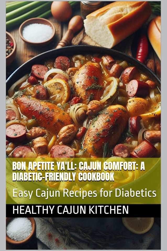 Bon Apetite Ya’ll: Cajun Comfort: A Diabetic-Friendly CookBook: Easy Cajun Recipes for Diabetics
