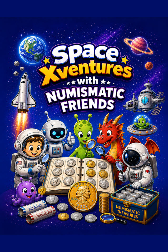Space Xventures with Numismatic Friends