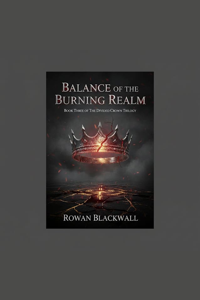 Balance of the Burning Realm: Book three in the Divided Crown Trilogy