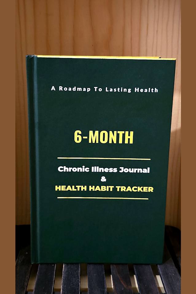 6-Month Chronic Illness Journal & Health Habit Tracker