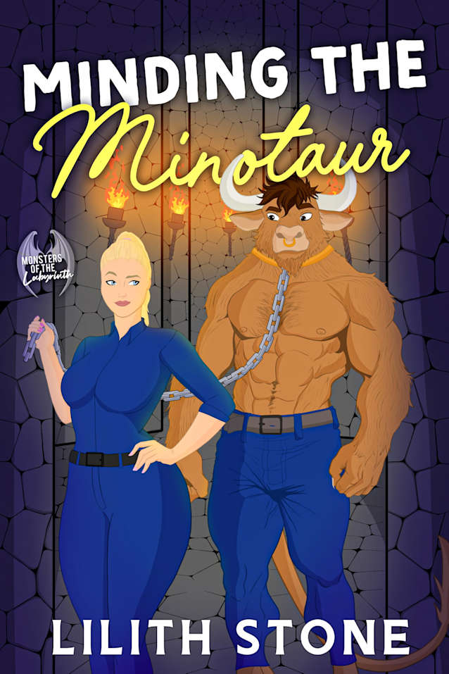 Minding The Minotaur: A steamy paranormal romantasy (Monsters of the Labyrinth Book 1)