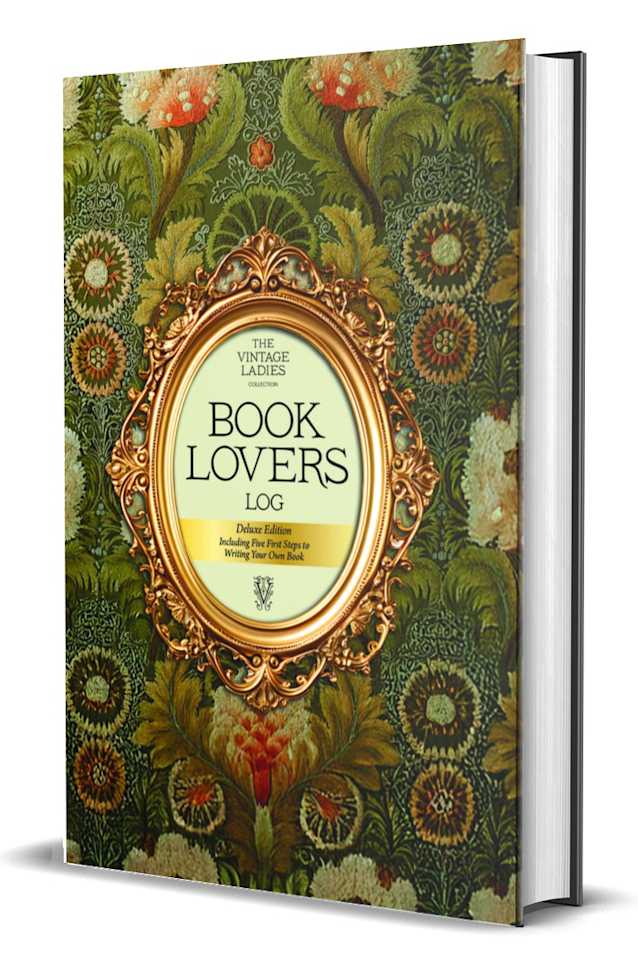 The Vintage Ladies Collection. BOOK LOVERS LOG Deluxe Edition