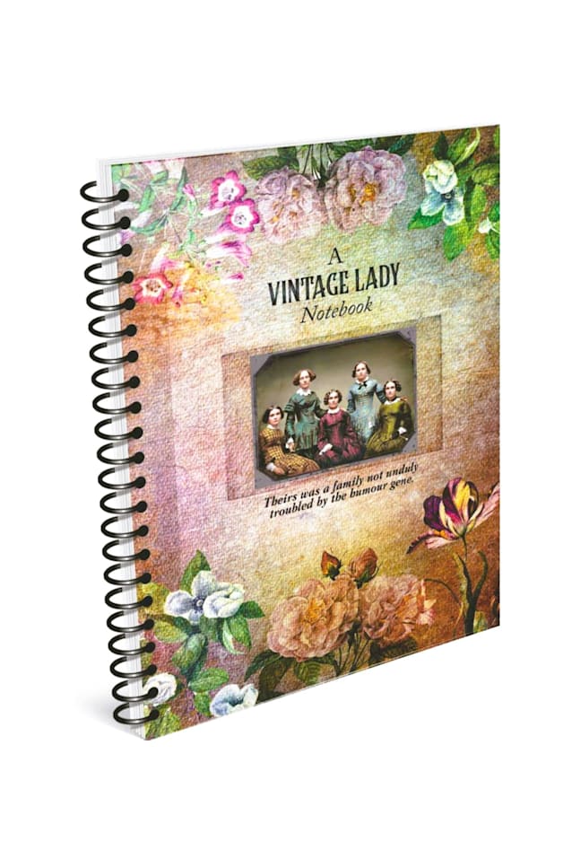 A Vintage Lady NOTEBOOK