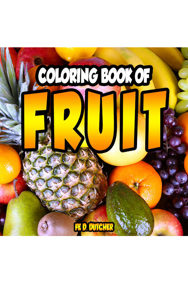 Coloring Book of Fruit
