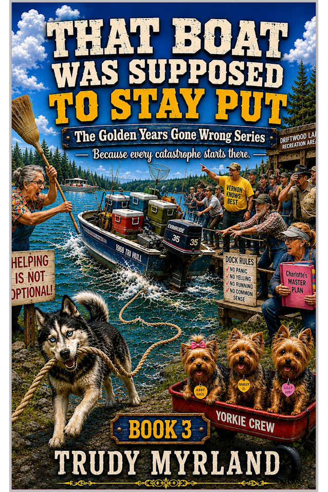 That Boat Was Supposed To Stay Put: BOOK THREE (The Golden Years Gone Wrong 3)