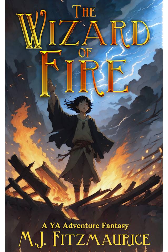 The Wizard of Fire: A YA Adventure Fantasy (The Elemental Wizards Book 1)