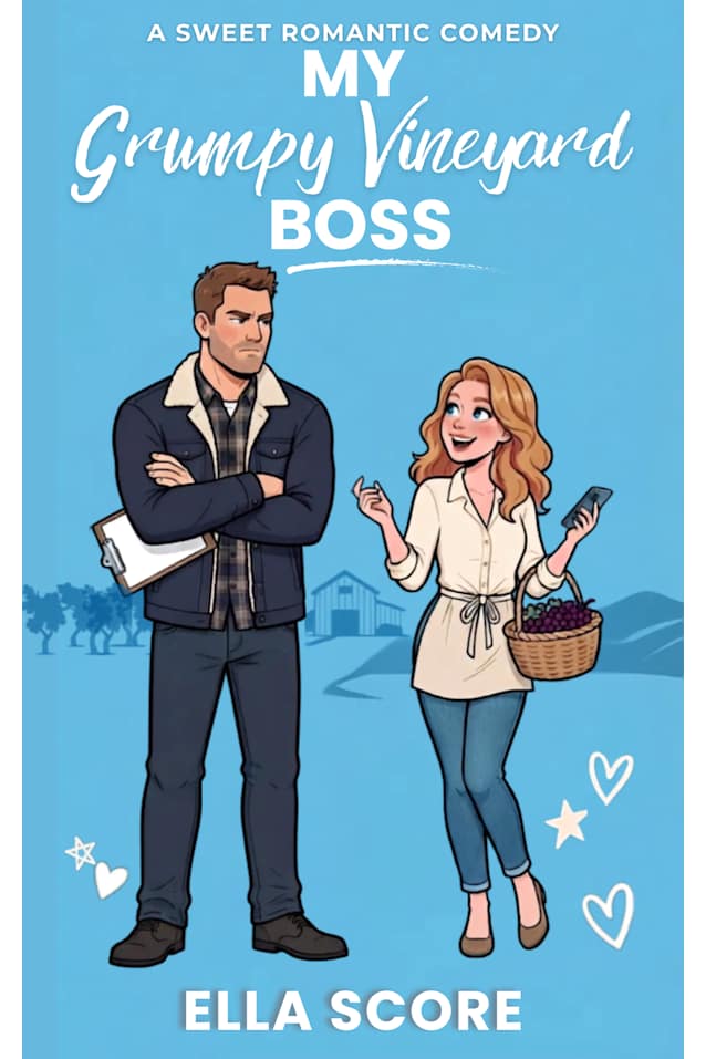 My Grumpy Vineyard Boss: A grumpy/sunshine, small-town, workplace, forced proximity, sweet romance (Heartstring Hill Book 1)