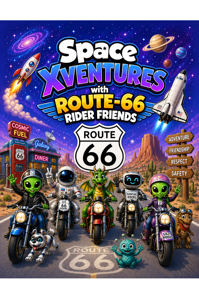 Space Xventures with Route 66 Rider Friends