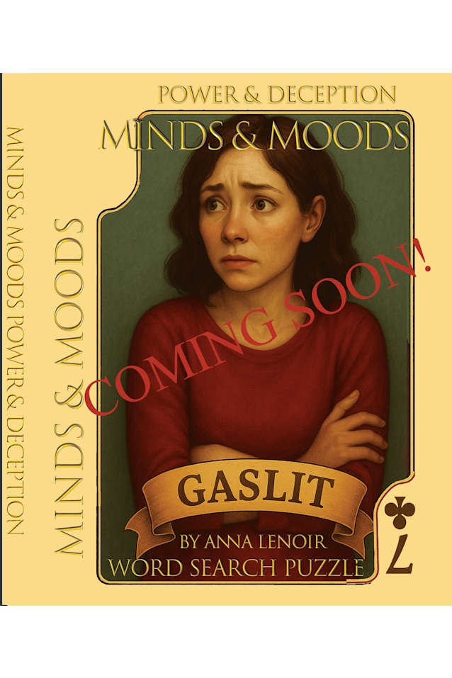 MINDS & MOODS: POWER & DECEPTION WORD SEARCH PUZZLES