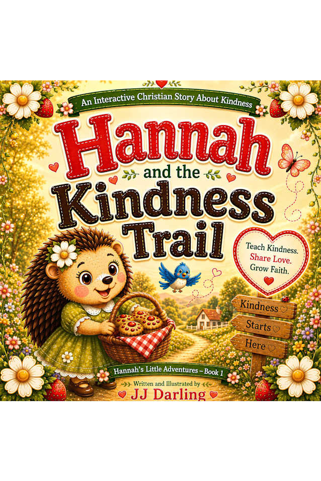 Hannah and The Kindness Trail: An Interactive Christian Story About Kindness| Perfect for Ages 3-5 (Little Hearts, Big Fruit)