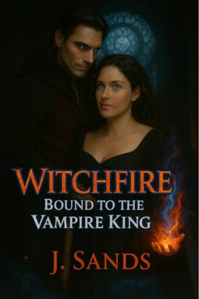 Witchfire Bound to the Vampire King: A Steamy Paranormal Romance Novel (Witchfire Series)