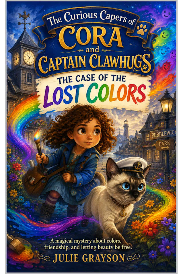 The Curious Capers of Cora and Captain Clawhugs: The Case of the Lost Colors