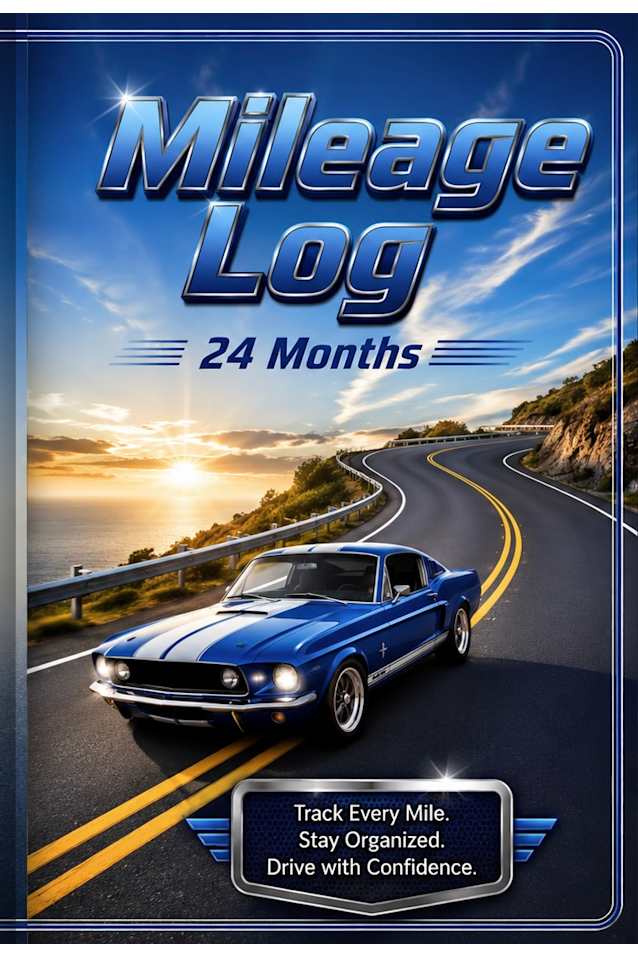 Mileage Log: 24 Months