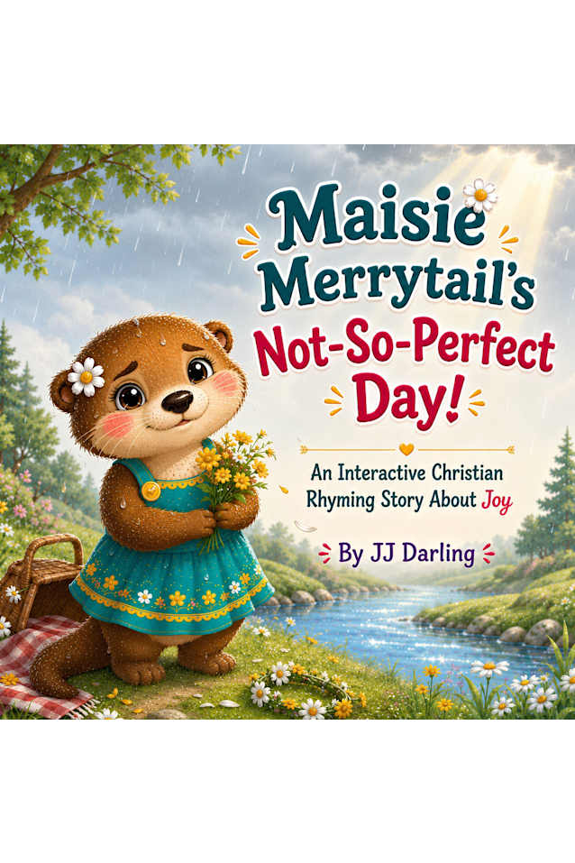 Maisie Merrytail’s Not So Perfect Day!: An Interactive Christian Rhyming Story About Joy | Perfect for Kids Ages 3-5 (Little Hearts, Big Fruit)