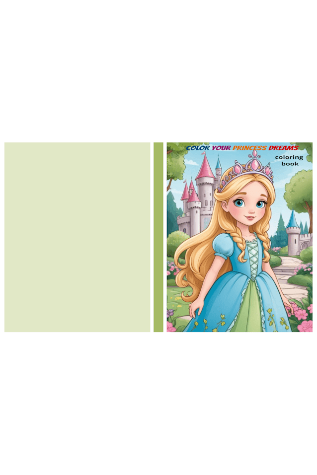 Color Your Princess Dreams book