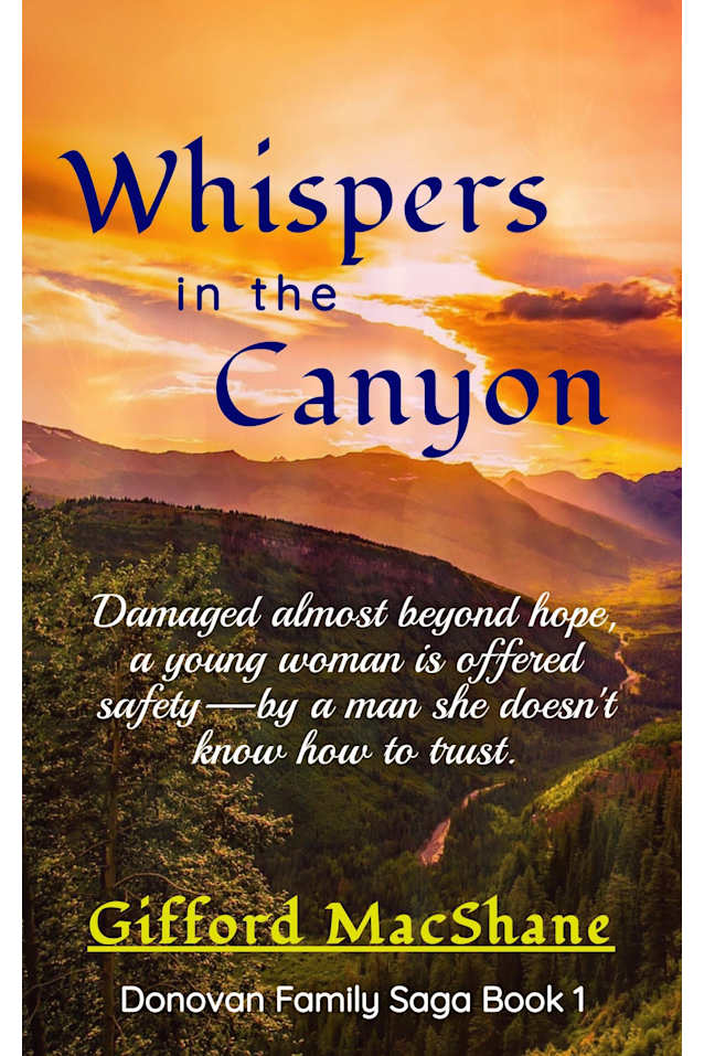 Whispers in the Canyon (Donovan Family Saga Book 1)