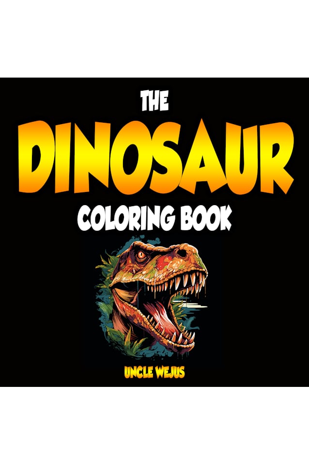The Dinosaur Coloring Book