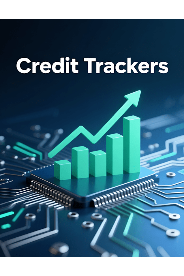 Credit Tracker | Credit Card Tracker | Debt Tracker | 1st Edition