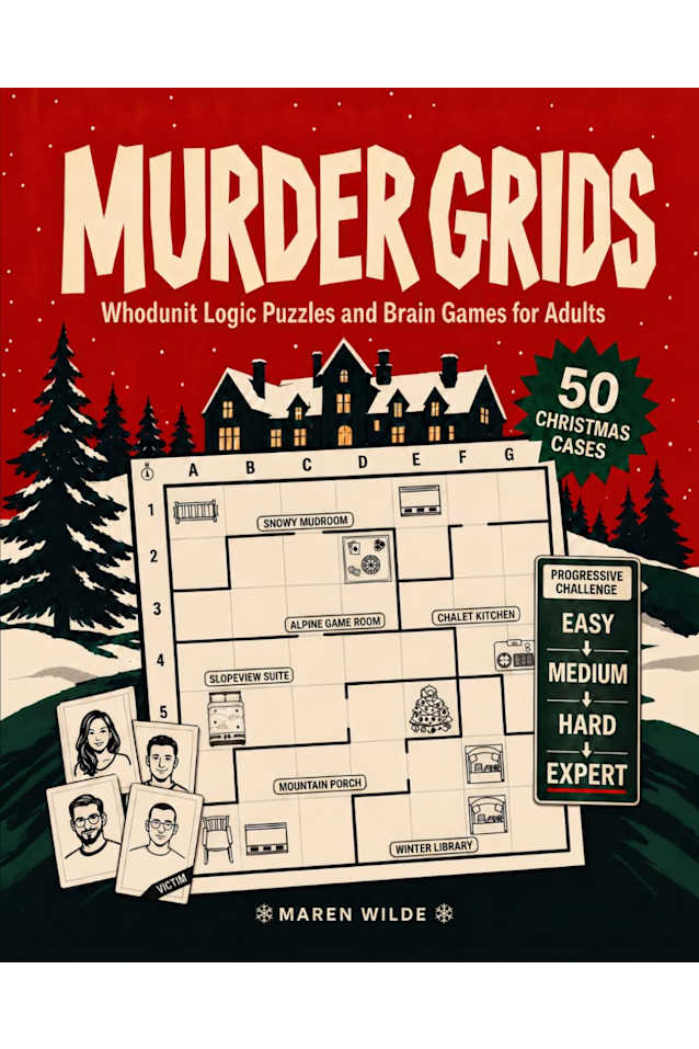 Murder Grids – 50 Christmas Cases