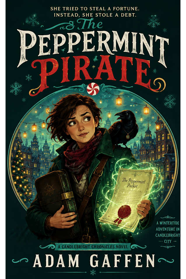 The Peppermint Pirate: A cozy fantasy adventure about second chances, community, and the spirit of the holidays