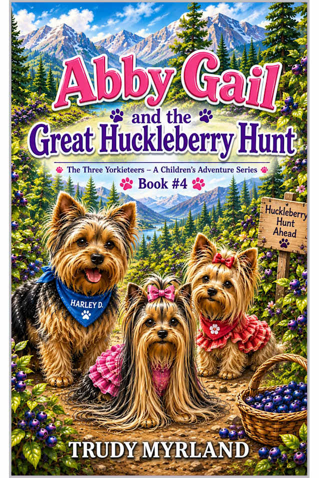Abby Gail and the Great Huckleberry Hunt (The Three Yorkieteers Book 4)
