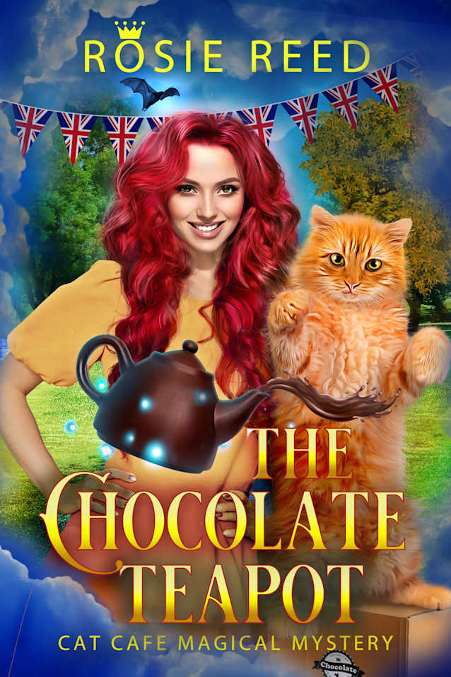 The Chocolate Teapot: A Paranormal Cozy Mystery (Cat Cafe Magical Mystery Book 5)