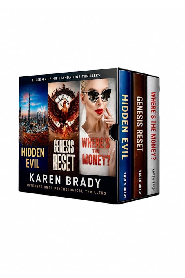 Thriller Box Set: Three Novels: Three Deadly Secrets:: Hidden Evil • Genesis Reset • Where’s the Money?