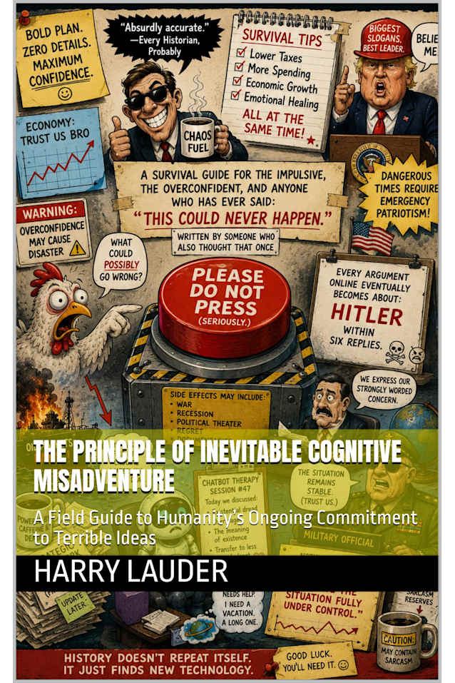 THE PRINCIPLE OF INEVITABLE COGNITIVE MISADVENTURE: A Field Guide to Humanity’s Ongoing Commitment to Terrible Ideas