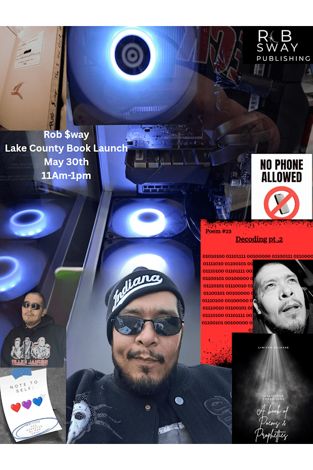 LAKE COUNTY BOOK LAUNCH MAY 30TH