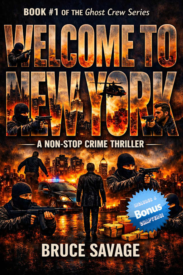 WELCOME TO NEW YORK: Book #1 of the Ghost Crew series.