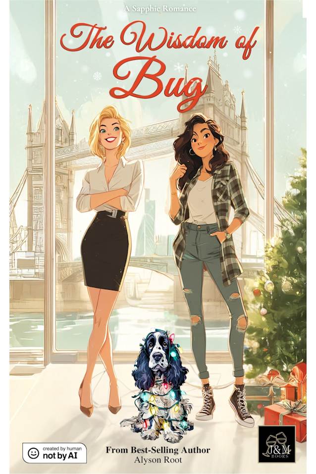 The Wisdom of Bug: A Festive, Slow-Burn Sapphic Romcom with British Charm and One Very Naughty Dog (The Christmas CEO Collection Book 1)