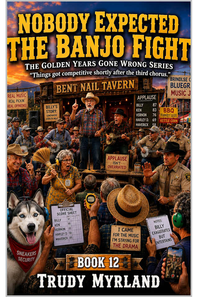 Nobody Expected The Banjo Fight: BOOK TWELVE (The Golden Years Gone Wrong 12)