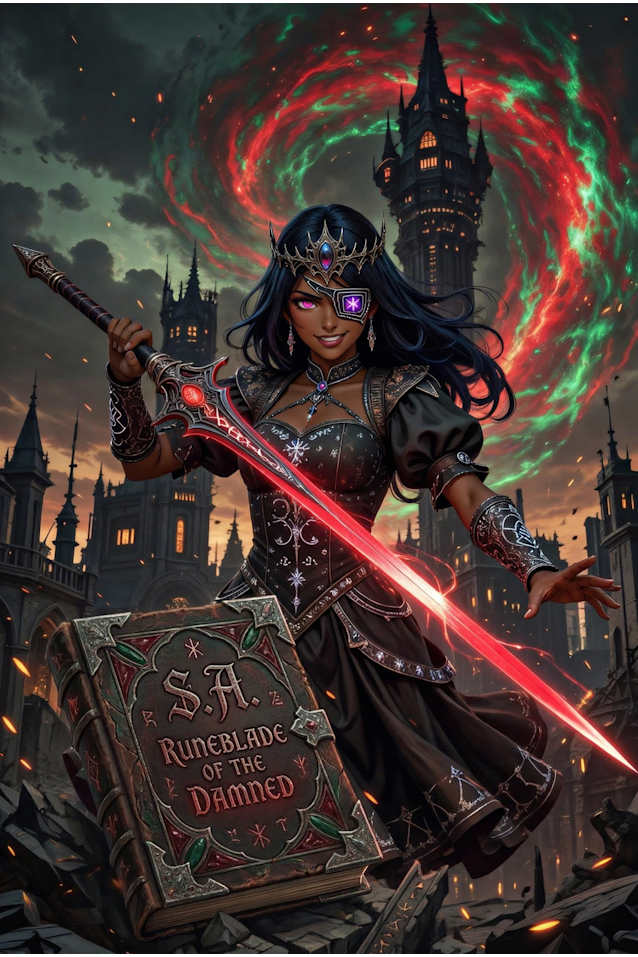 S.A: Runeblade of the Damned: A Grimdark Fantasy Short Collection (SwornSlayer Archives Season 1)